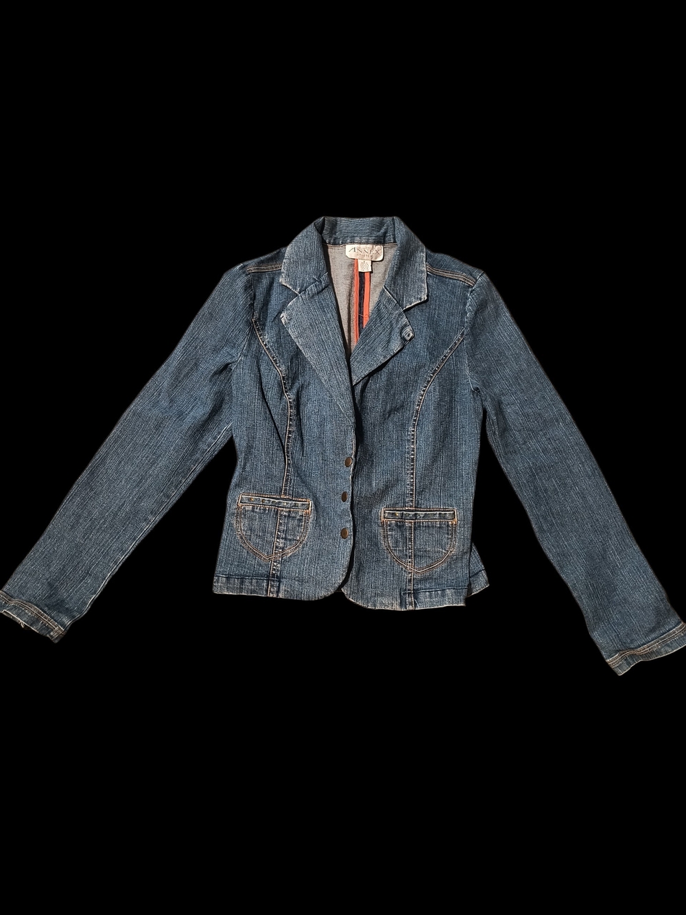 Blue Denim Blazer Jacket